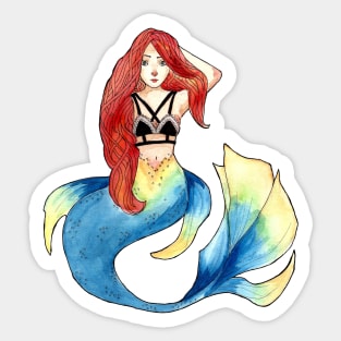 Mermaid dreams Sticker